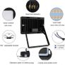 Super Bright LED Floodlight 15W 1200 Lumens Outdoor & Indoor Led Security Lights IP66 Waterproof led Flood Lights 2700K Warm White Light for Garden Garage Backyard Warehouse BBQ Ponds Basement MULTIPLE OPTIONS AVAILABLE, SEE DESCRIPTION (FREE POSTAGE) Image 6