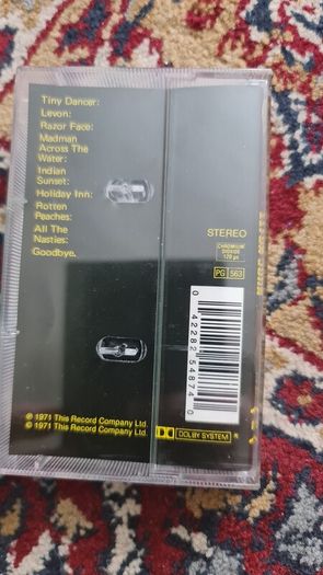 Elton John Madman Across The Water Cassette