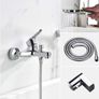Ibergrif Roma - Tub-Shower Mixer Tap with Handset, Hose, Holder, Chrome Image 6