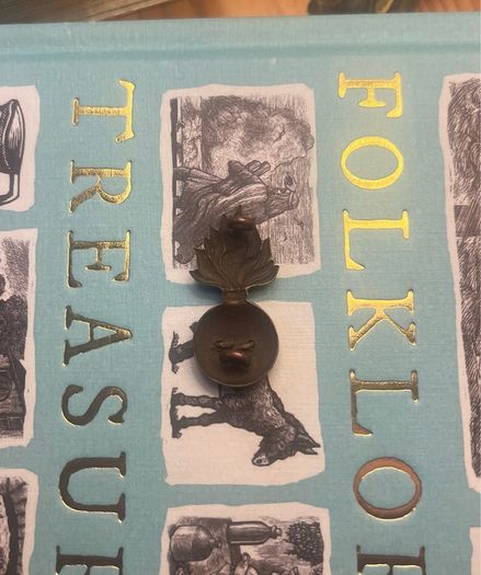 WW1 Inniskilling Fusiliers Officers Cap Badge