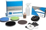 Glass Polish 25022 PRO Glass Scratch Removal Kit for Professional Scratched Glass Repairs -  125mm with M14 Thread