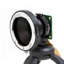 Nikon F-Mount to C-Mount Lens Adapter for Raspberry Pi HQ Camera Image 2