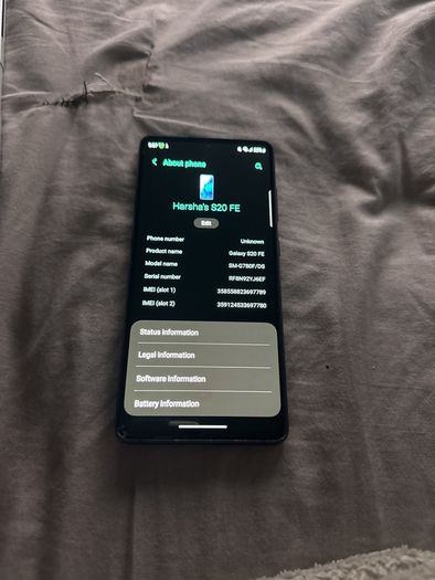 Samsung Galaxy S20 FE 128gb