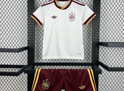 Kids Spain World Cup Away Set