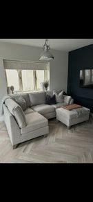 Corner Sofa & Footstool