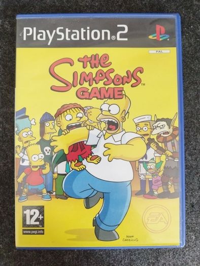 The Simpsons Game PS2