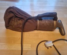 Vintage Retro 1950s Hoover Handheld Dustette Model 100 Gold Working