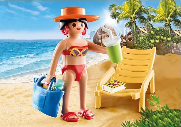 4 Sets | Age 4+ - Playmobil Collectible Figures | Children with Sledge, Sunbather, Young Lucky And Mum Milagro, Flower Children and Photographer