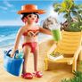 4 Sets | Age 4+ - Playmobil Collectible Figures | Children with Sledge, Sunbather, Young Lucky And Mum Milagro, Flower Children and Photographer Image 7