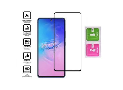 Samsung Galaxy Note 10 Lite Tempered Glass 9D Curved Protector Full Coverage New - FHT04SMTGF