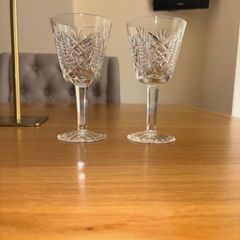 Waterford Crystal Clare Cut Wine Glasses