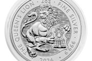 2026 Great Britain Tudor Beasts - 2 oz Silver Coin The Queens Lion BU (In Capsule)
