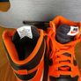 Orange and Black Nike hi tops Image 7