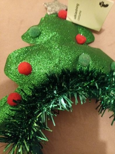christmas tree hairband