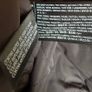Mango Black Leather Jacket Image 4