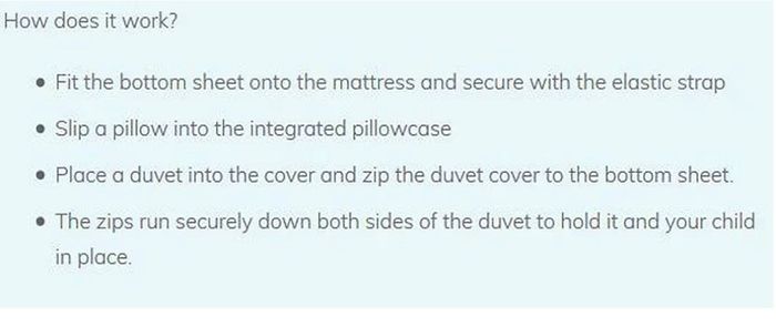 Zip Together Duvet Set - free shipping (the gro company)