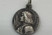 Rare Antique French Joan of Arc Silver Medal