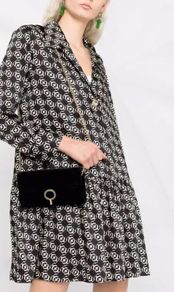 Sandro Drop Waist Flared Dress