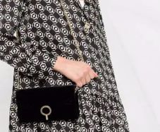 Sandro Drop Waist Flared Dress