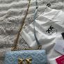 Authentic Pinko Love Bag - Light Blue Monogram Image 4