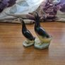 Vintage 1960s Ceramic Duck Ornaments Male Image 3