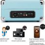 Belt-Drive 3-Speed Portable Record Player Bluetooth Vinyl Turntable with Built in Image 4