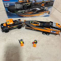 Lego City 60085 4X4 with powerboat