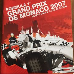 2007 F1 Monaco GP Race Programme