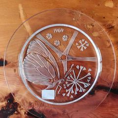 lalique anniversary plate