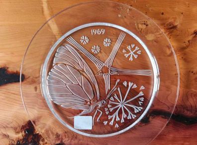 lalique anniversary plate