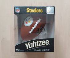 Yahtzee Dice Game NFL Pittsburgh Steelers American Football Travel Edition