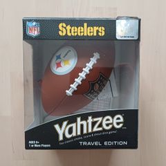 Yahtzee Dice Game NFL Pittsburgh Steelers American Football Travel Edition