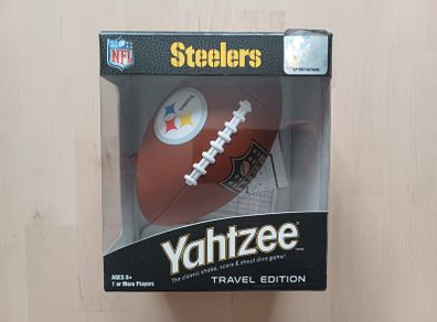 Yahtzee Dice Game NFL Pittsburgh Steelers American Football Travel Edition