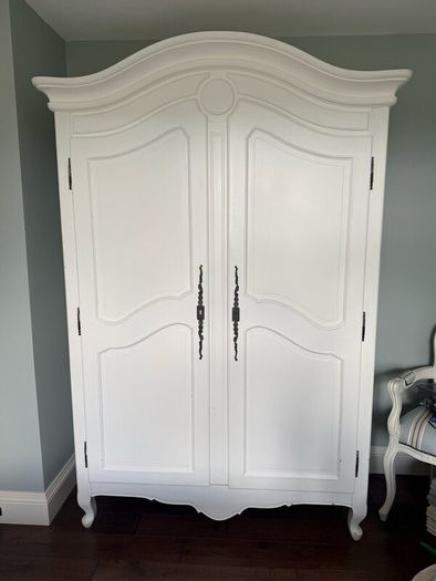 Solid Wood French Style Wardrobe
