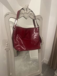 Brand New Burgundy Shopper