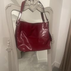 Brand New Burgundy Shopper