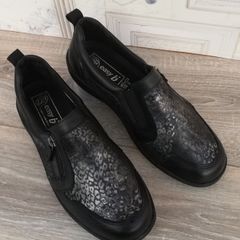 DB Manx easy b ladies stylish slip on shoes print design UK 7.. eur 40
