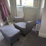 Chair & Footstool Image 2