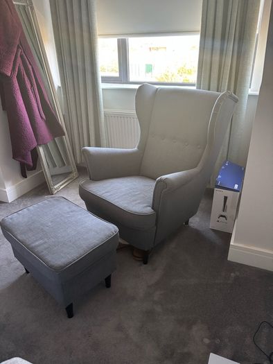 Chair & Footstool