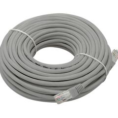 15m New Gray Ethernet RJ45 UTP Network Internet Lan Patch Cord Cable Male to Male