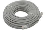 25m New Gray Ethernet RJ45 UTP Network Internet Lan Patch Cord Cable Male to Male