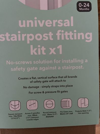 Fred Universal Stairpost Fitting Kit
