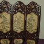 Vintage Chinese miniature table screen Image 4
