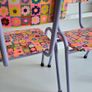 Upcycled Vintage School Chairs Image 3