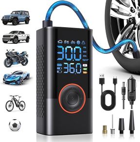 Tyre Inflator Portable Air Compressor