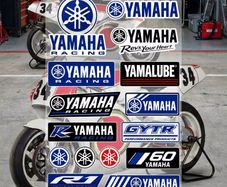 YAMAHA Waterproof Vinyl Stickers for Car Motorcycle Bike Skateboard Laptop Bottle Phone