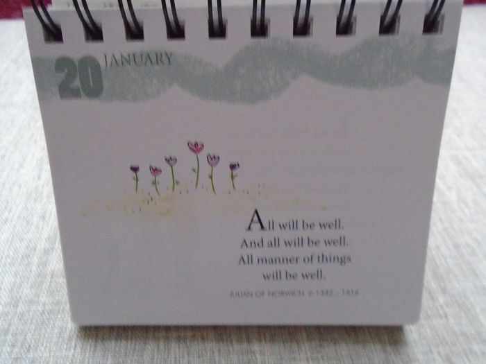 Hope.Dream.Live Calendar, Inspirational calendar, Helen Exley calendar,gift