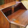 Large Victorian slant-front bureau chest / writing desk Image 8