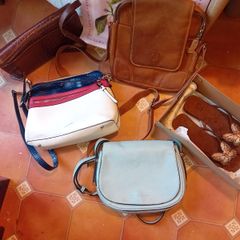 Ladies handbags and sandals and clothes job lot 11kg wieght