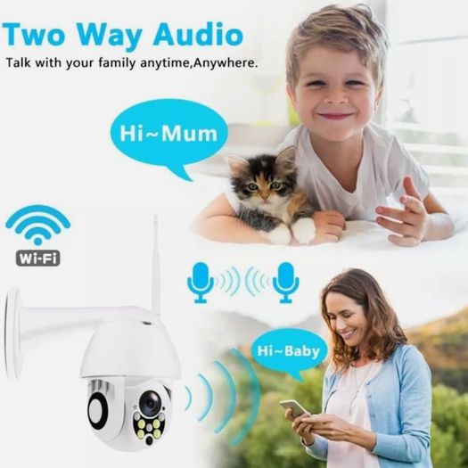 Smart Wifi Camera 2mp Outdoor Ptz Ip Calving Camera Speed Dome Cctv Security Camera